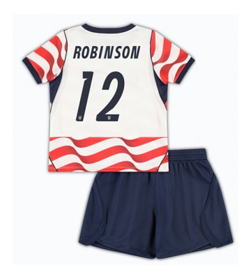 Förenta stater Miles Robinson #12 Hemmaställ Barn VM 2026 Kortärmad (+ Korta byxor)